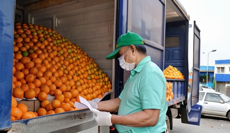 перевозка мандаринов из Абхазии в Россию